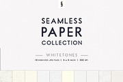 Whitetone Seamless Paper Backgrounds, a Texture Graphic by Section Type (Thumbnail 1 of 13)