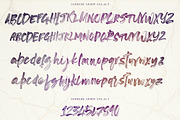 Supreme Spirit Brush Font, a Font by Cruzine (Thumbnail 6 of 10)