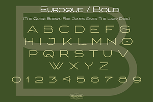 Euroque Bold