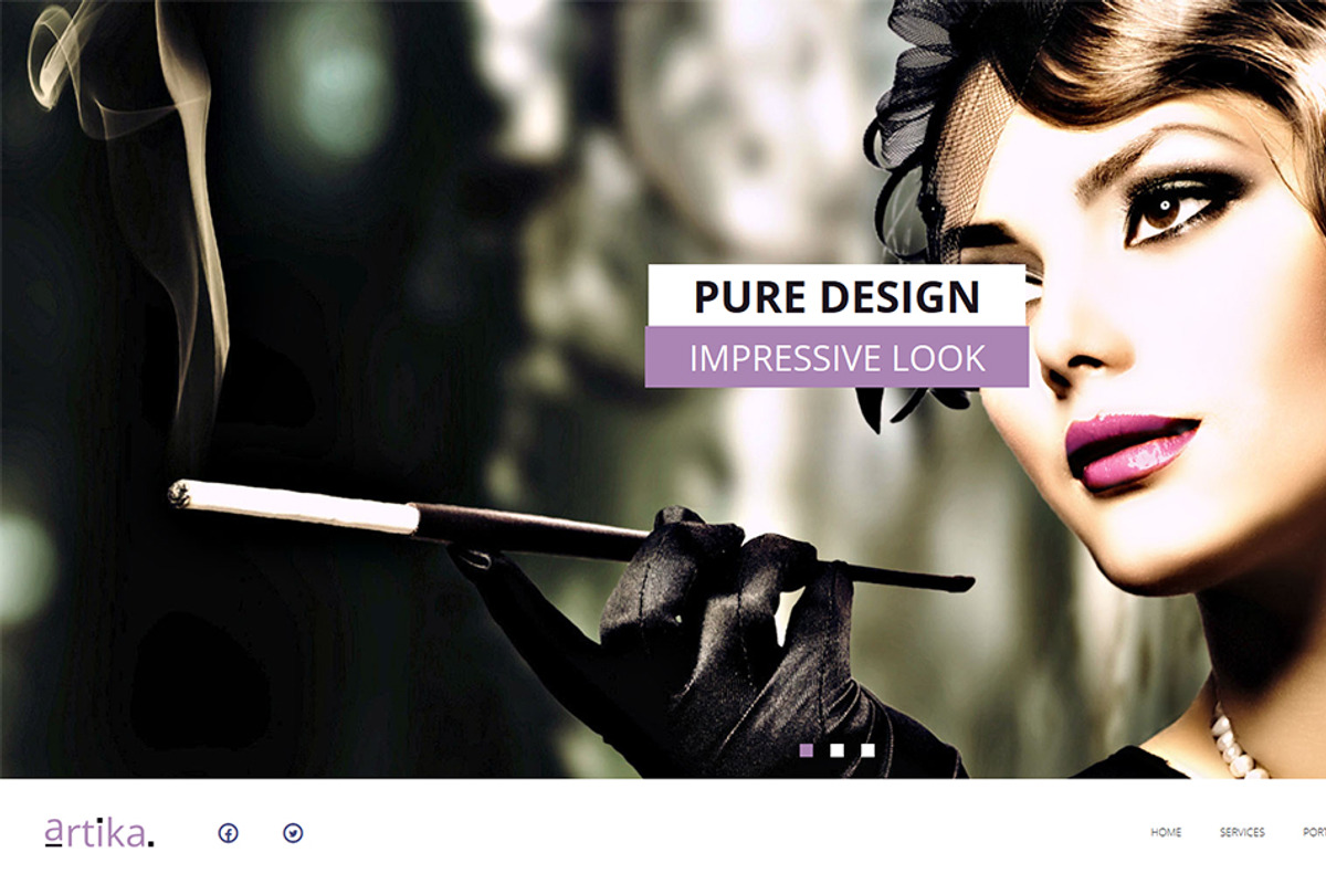 Artika - Multipurpose & Onepage HTML, a HTML Template by unCommons (Photo 3 of 5)