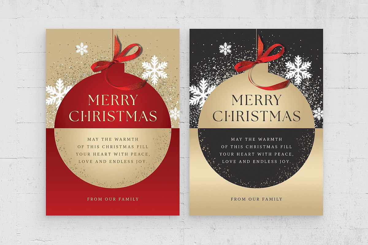 Christmas Greetings Card & Flyer, a Flyer Template by BrandPacks (Photo 3 of 5)