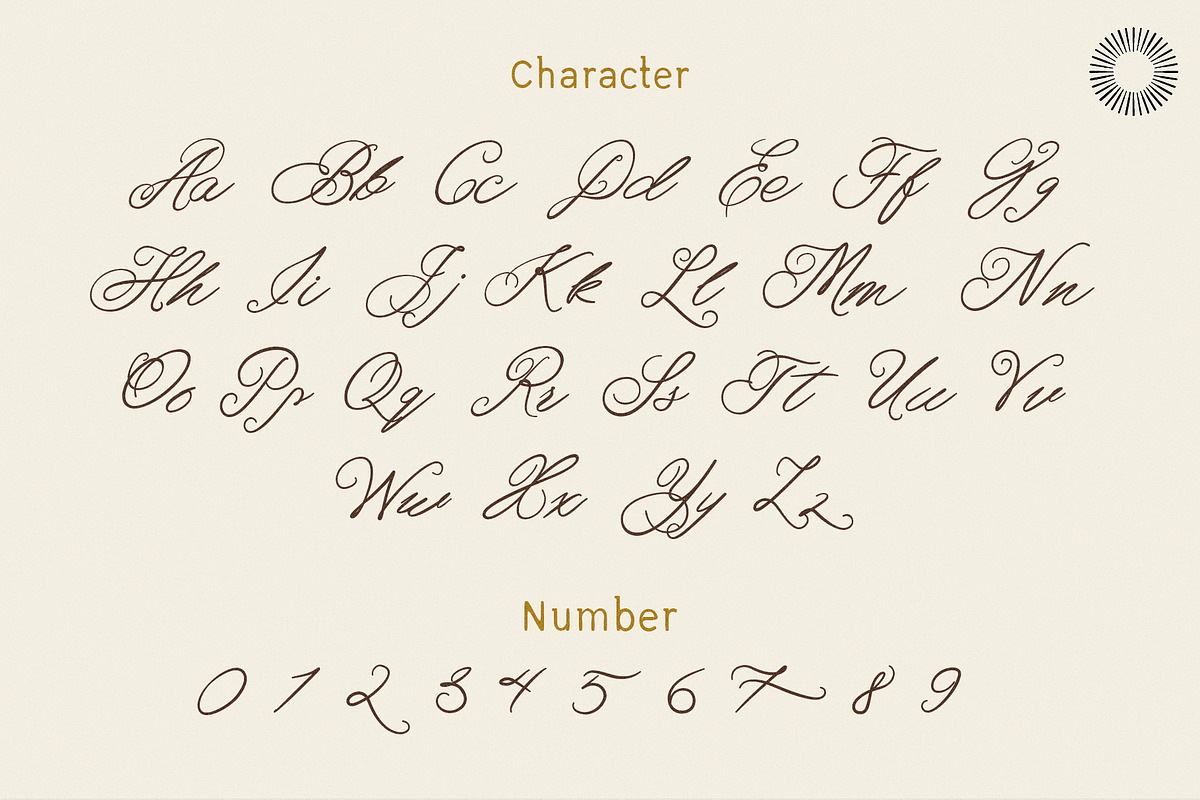 Velouria Script, a Script Font by Setara Langit CreativeStd (Photo 12 of 12)