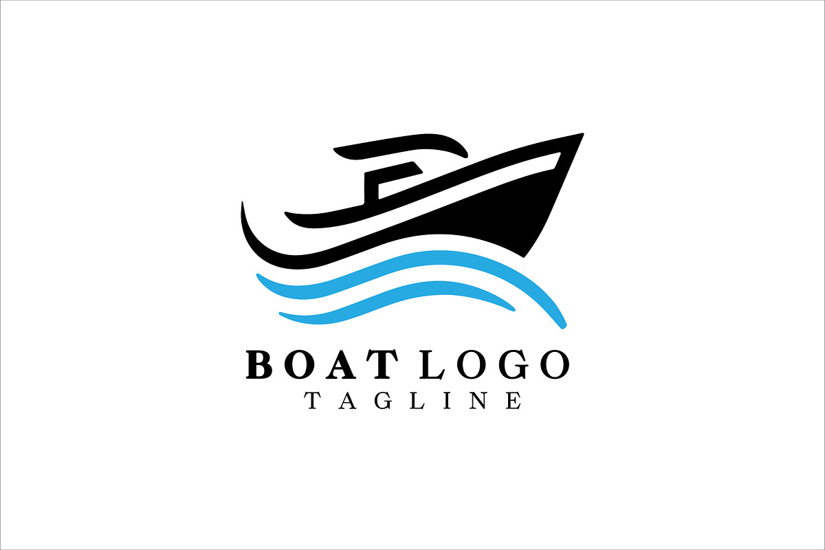 Boat Logo Design Template, a Branding & Logo Template by Vectorium Studio
