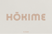 HOKIME - Zen Font With a Retro Vibe, a Sans Serif Font by ME_COLLAGE (Thumbnail 15 of 17)