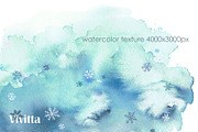 Watercolor snowflakes, Christmas, a Decorative Illustration by Vivitta (Thumbnail 4 of 4)