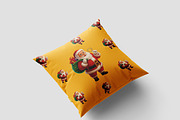 Santa Claus with colorful Christmas, an Illustration by Vector Stall (Thumbnail 3 of 4)