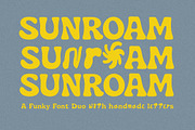 Sunroam Bold Retro Symbols Font Duo, a Font by Laras Wonderland (Thumbnail 2 of 12)