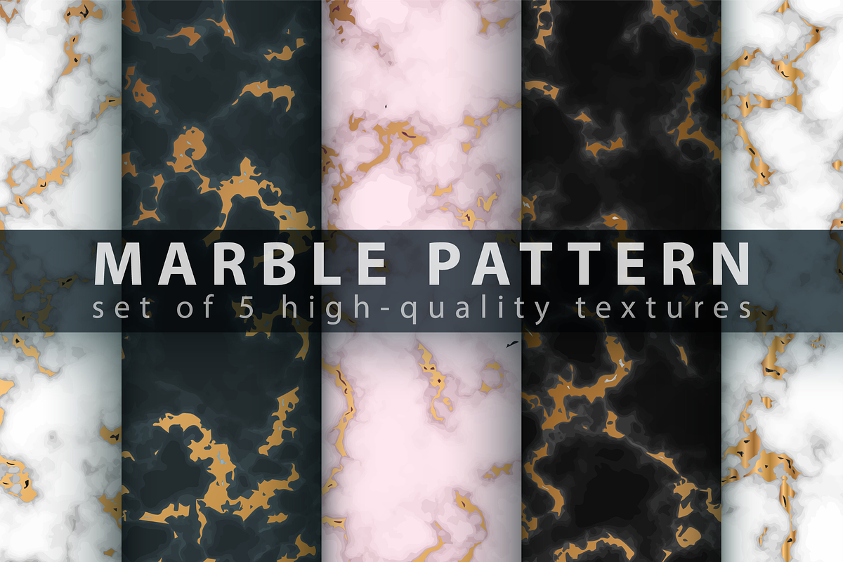 Seamless Marble Patterns, a Pattern Graphic by ThePhoton (Photo 4 of 5)