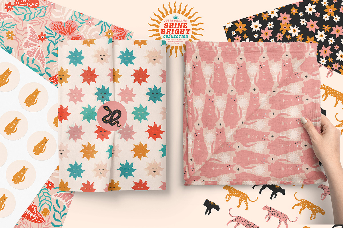 Shine Bright Collection, an Animal Illustration by Julia Dreams (Photo 9 of 9)