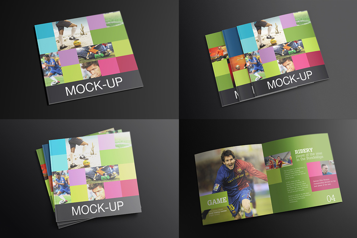 Magazine / Catalog Mock-up, a Print Template by ItemBridge (Photo 2 of 5)