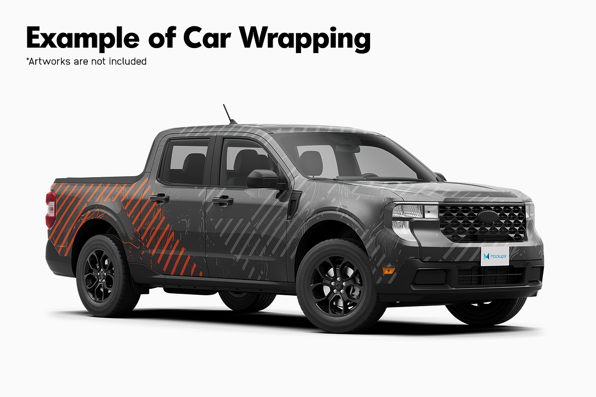 Pickup Truck Mockup 16, a Product Mockup by Mockupix (Photo 5 of 12)