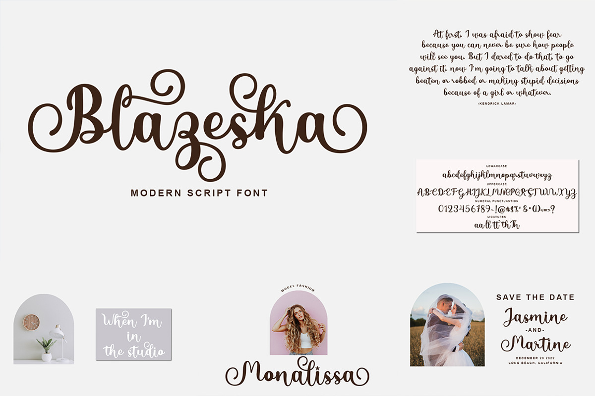 All Type Collection Font Bundle, a Script Font by Bosstype Studio (Photo 9 of 45)
