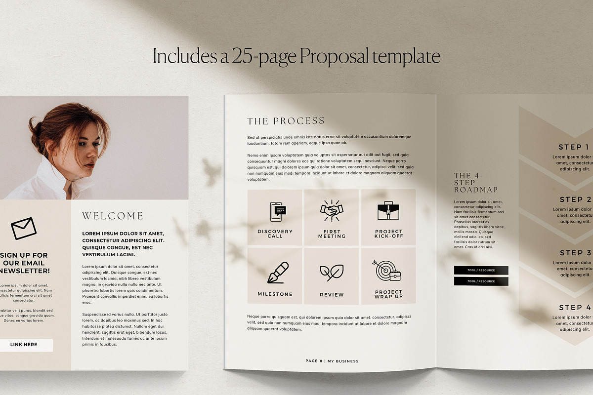 Youtuber Template Bundle Canva, a Presentation Template by HelloKarla (Photo 2 of 8)
