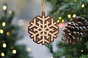 Snowflake SVG Bundle Ornaments Vol 2, an Object Graphic by Seaquint (Thumbnail 7 of 8)