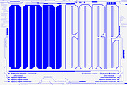 Zephyrus | Modern Condensed Cyber, a Sans Serif Font by Ardana Creative (Thumbnail 3 of 7)