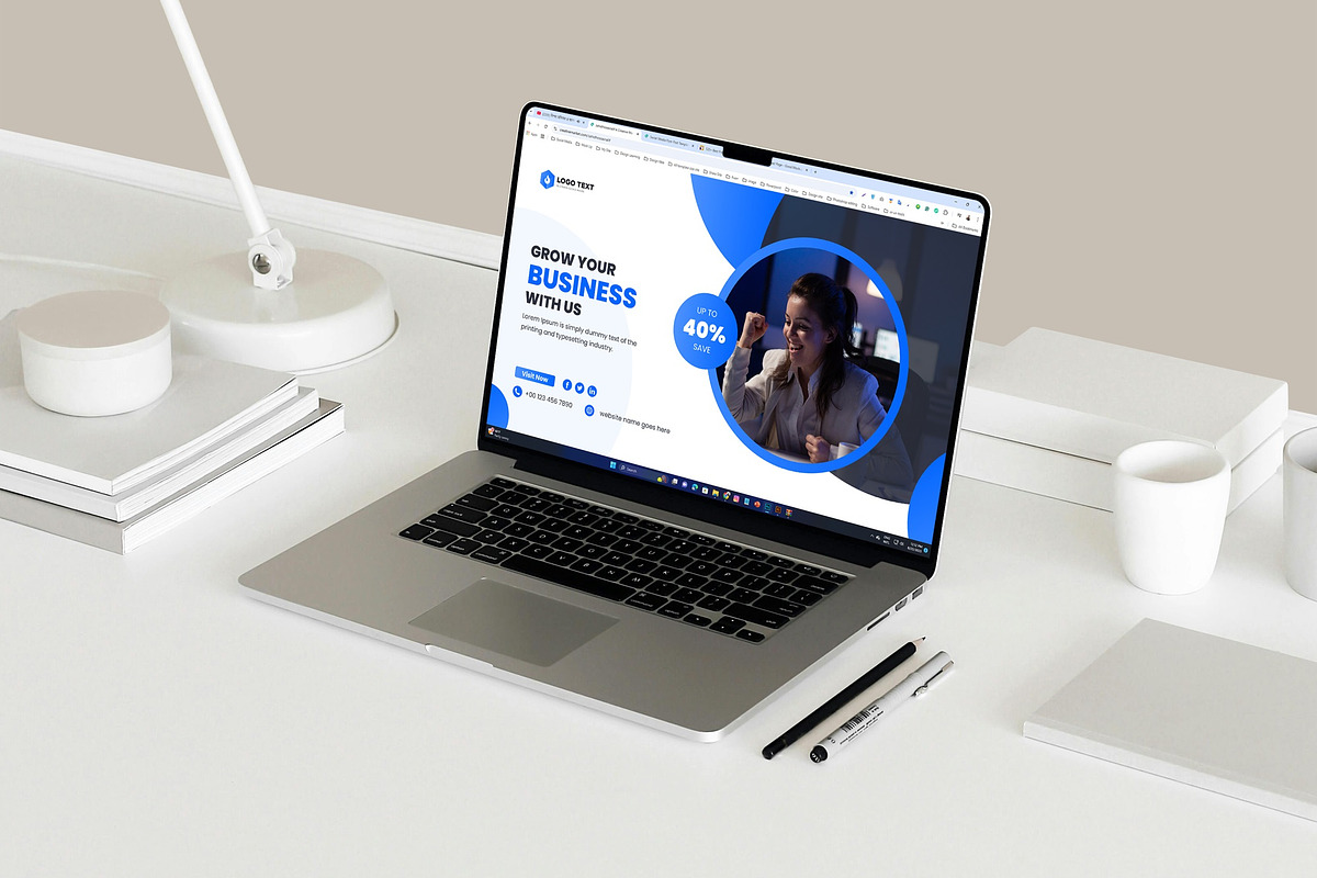 Facebook & web cover banner template, a Social Media Template by zahidhossainalif (Photo 4 of 4)