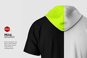 Hoodie SS Mockup, a Hoody Mockup by Mildstudio (Thumbnail 5 of 6)