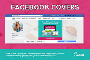 20 Canva Facebook Cover Templates