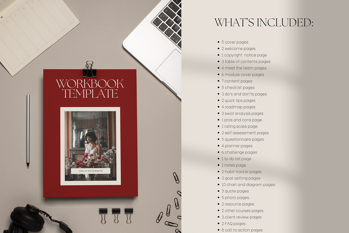 Canva Workbook Template for Coaches, a Magazine Template by Branding Babe Co. (Photo 4 of 10)