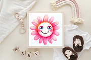Pink Groovy Summer Clipart, an Illustration by CraftArtStudio (Thumbnail 6 of 6)