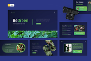 Plant & Gardening Google Slide, a Presentation Template by Annora Studio (Thumbnail 1 of 8)