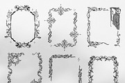 Floral Vintage Ornate Frames, an Object Graphic by Anastasy_helter (Thumbnail 13 of 19)