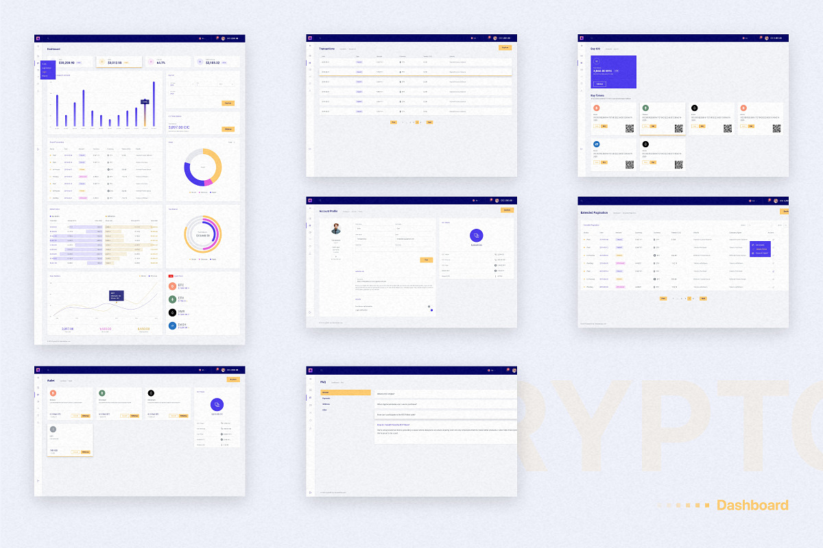 Crypto HTML Web Template, a HTML Template by TemplateZuu (Photo 10 of 11)