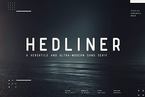 Hedliner Sans Mono Font