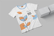 T-Shirt Mockups, a Shirt Mockup by megostudi0 (Thumbnail 3 of 7)