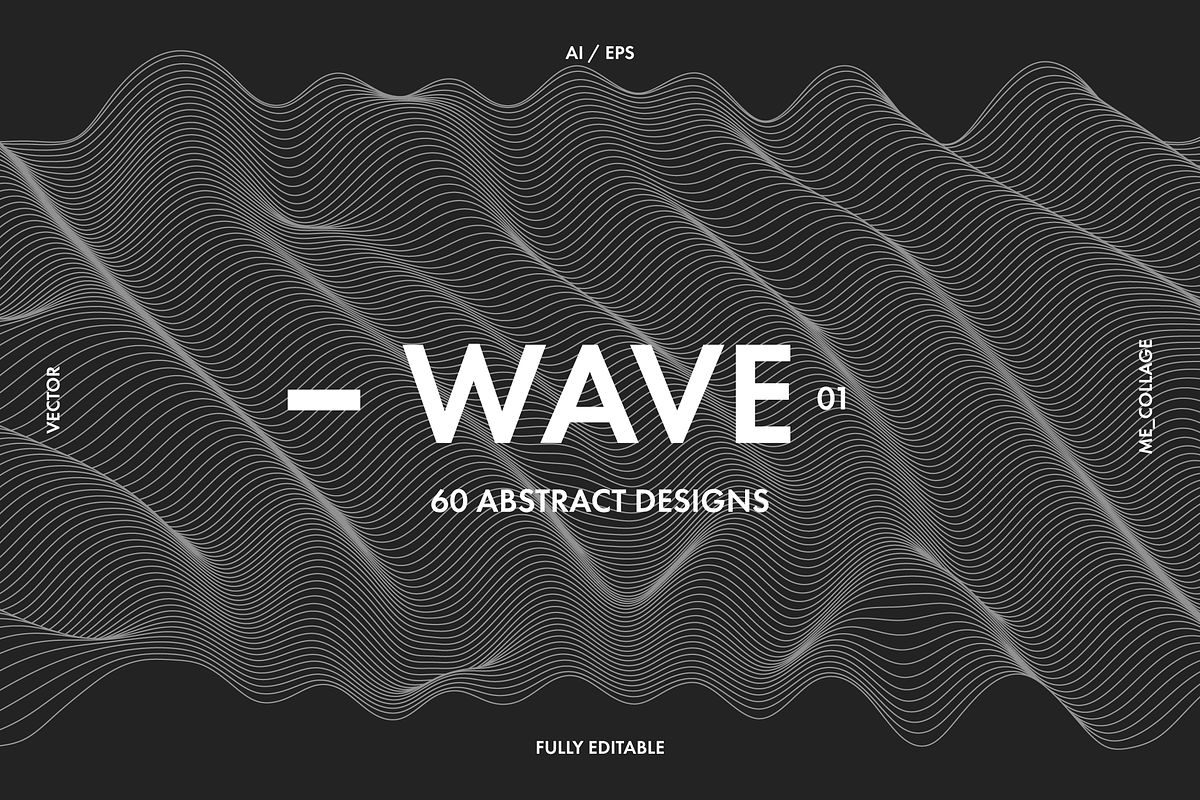 WAVE 01: Flexible Abstract Designs, an Object Graphic by ME_COLLAGE (Photo 24 of 25)