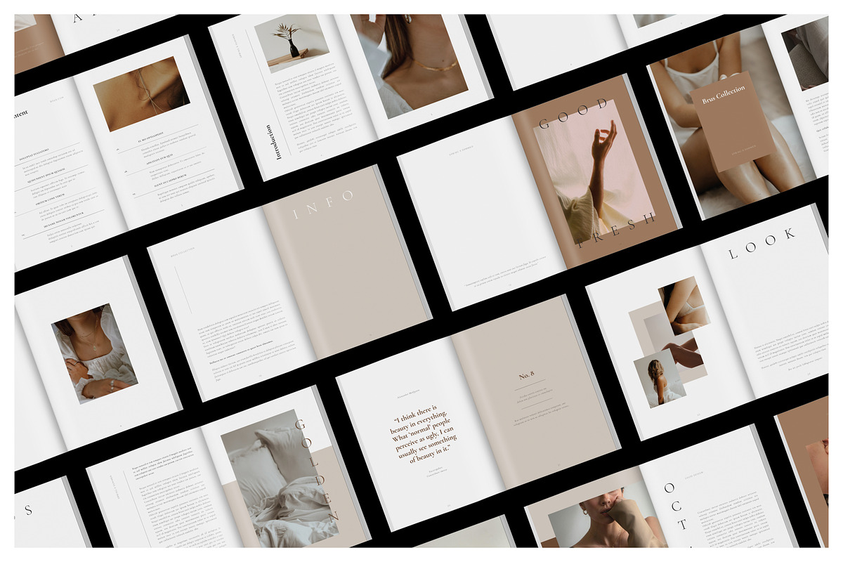 BRUS Editorial Lookbook, a Magazine Template by Arif Tri Ananta (Photo 1 of 14)