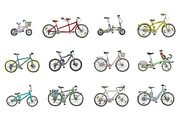 Big set of different bicycles., a Healthcare Illustration by WINS Doodle shop (Thumbnail 2 of 5)