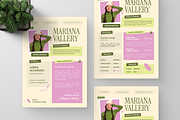 Modern Creative CV Resume, a Resume Template by Annora Studio (Thumbnail 4 of 6)