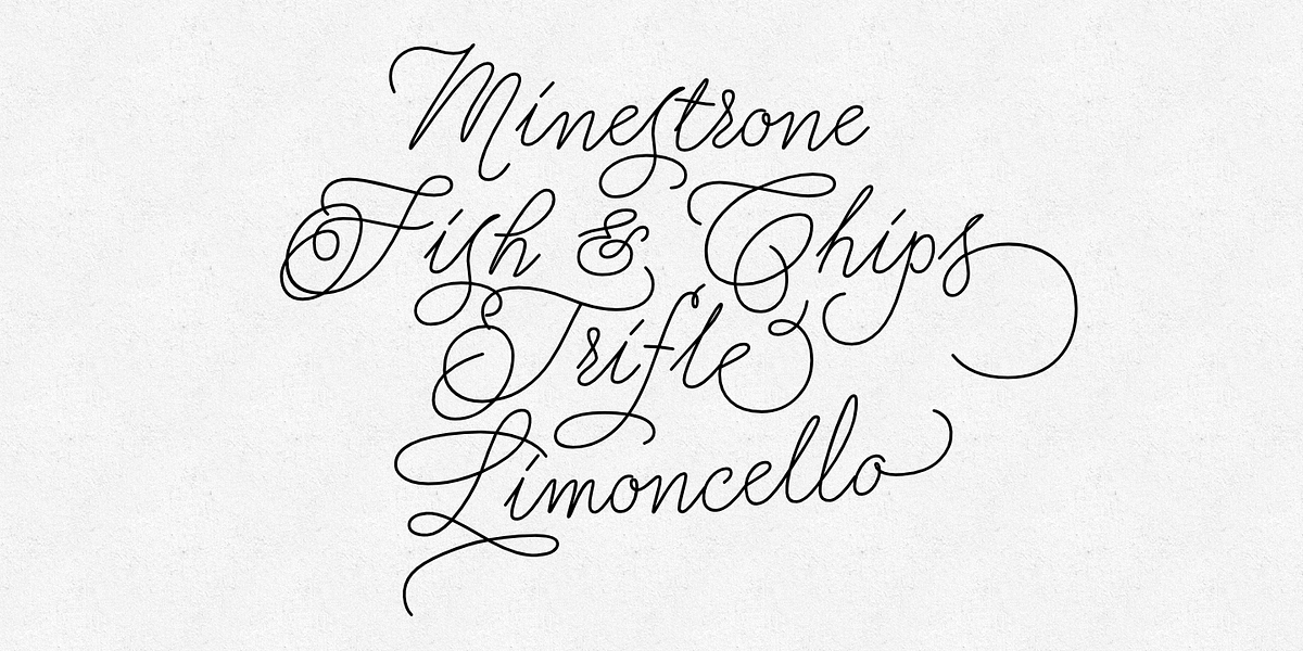 Charlize, a Script Font by GRIN3 (Nowak) (Photo 3 of 5)