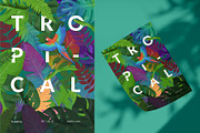 Colorful Tropical Summer Design Set, an Animal Illustration by Def Studio (Thumbnail 7 of 7)