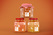 Honey Jar Mockup, a Cups & Container Mockup by Qaleb Studio (Thumbnail 7 of 13)