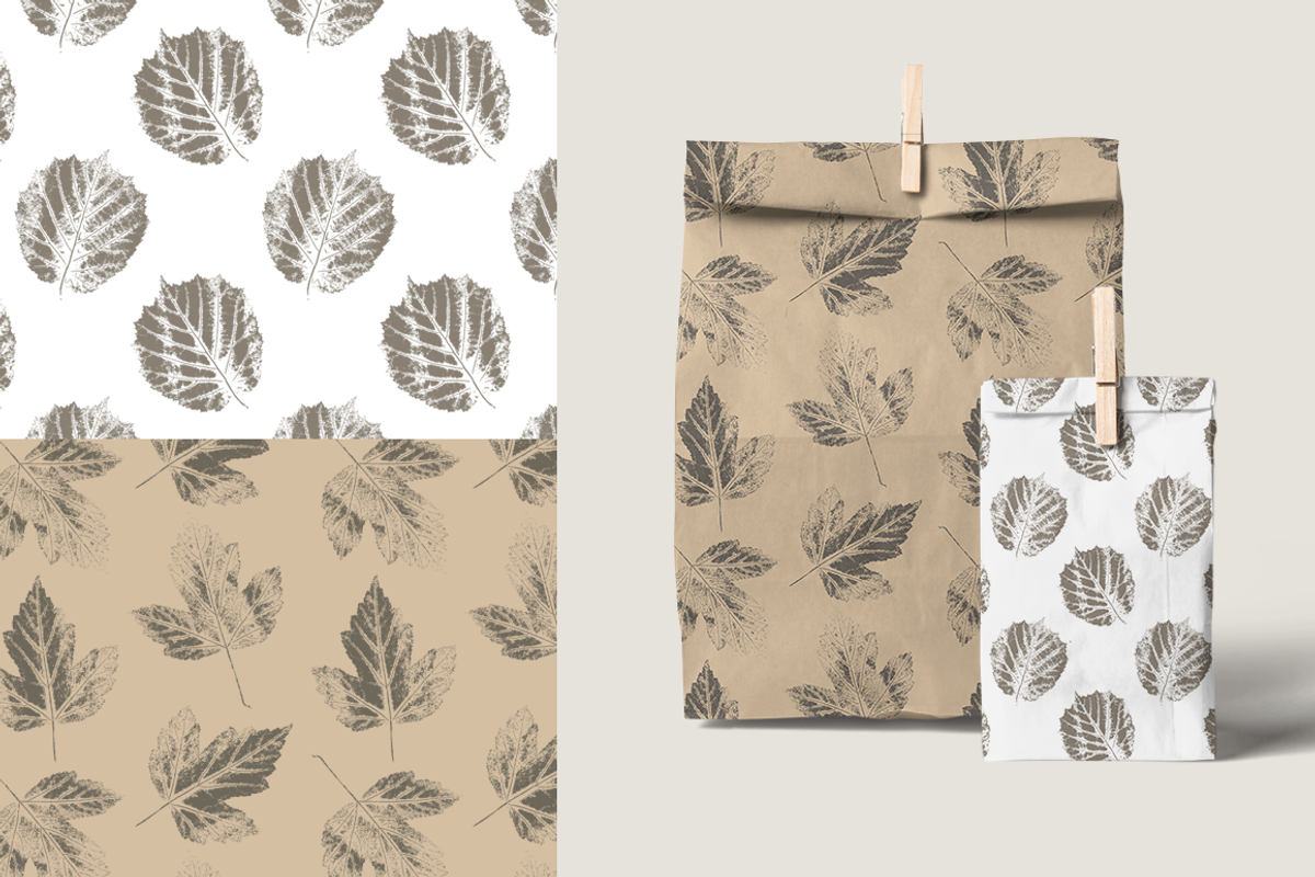 Leaves – stamp collection, a Pattern Graphic by Helen Halik art (Photo 4 of 7)