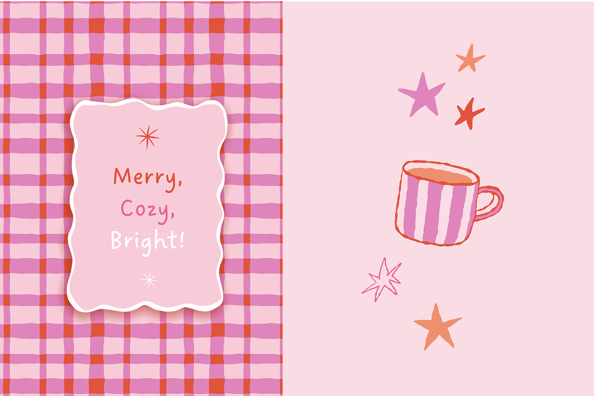 Festive Joy, patterns & illustration, a Pattern Graphic by venimo (Photo 5 of 12)