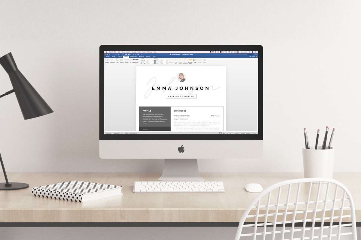 Resume Template 1 page | Seville, a Resume Template by Resume Angels (Photo 5 of 9)