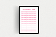 60-Day Challenge Tracker Printable, a Stationery Template by The Chaos Project (Thumbnail 6 of 10)