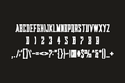 Right Angled Brush - Font, a Serif Font by artchiles_design (Thumbnail 4 of 5)
