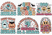 Halloween Nurse Sublimation Bundle, a Graphic by CraftlabSVG (Thumbnail 3 of 15)