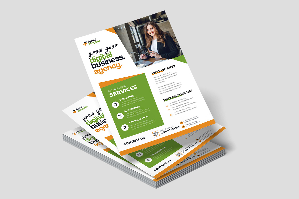 Business Flyer, a Flyer Template by FlyeredTemplate (Photo 1 of 5)