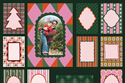 Merry Season - Frames & Backgrounds, an Object Graphic by ArtFM (Thumbnail 5 of 12)