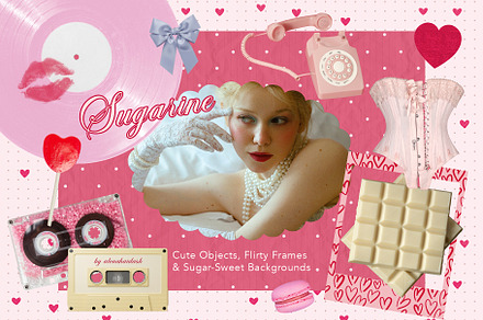 Sugarine Girly Aesthetic Design Pack