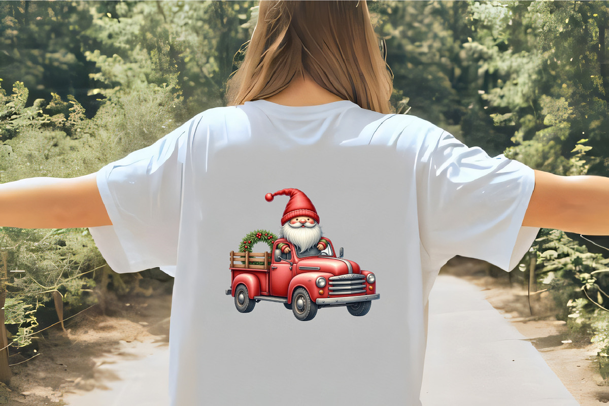 Santa Claus Driving Truck Clipart, an Illustration by CrexoraLab (Photo 5 of 5)