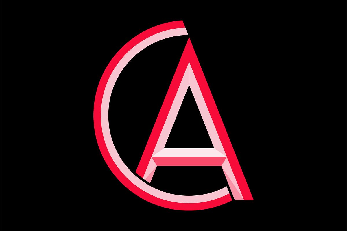 Letter A logo design template, a Branding & Logo Template by Sumberpangan (Photo 2 of 3)