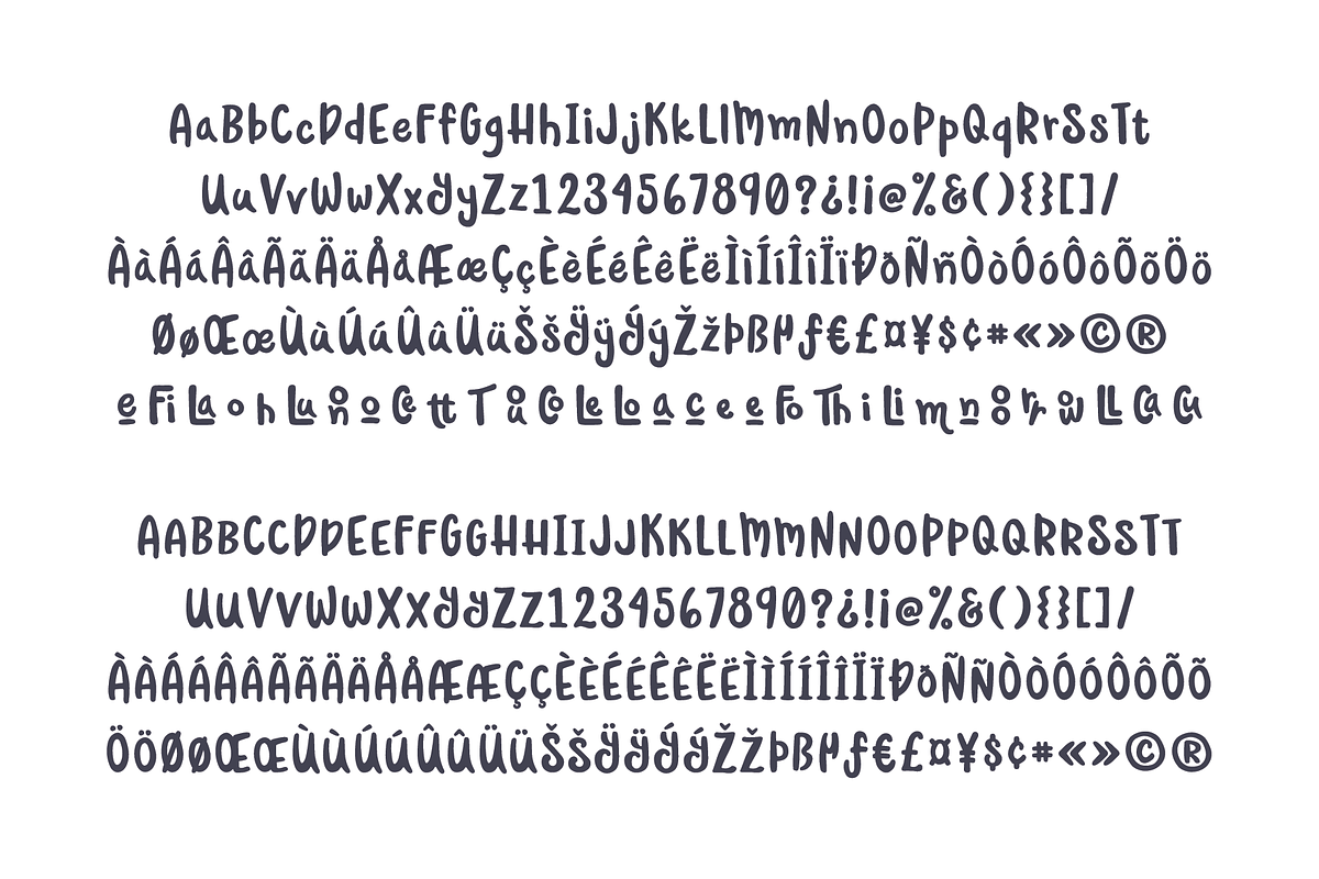 Waliroo Font preview 7