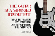 Retro Sound Ligature Label Font, a Sans Serif Font by JumboDesign (Thumbnail 4 of 6)