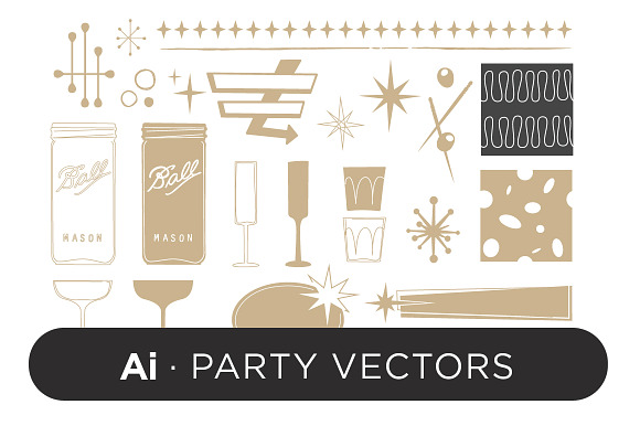 Party Vectors preview 5